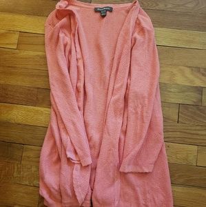 Tommy Bahama 3/4 sleeve waffle cardigan